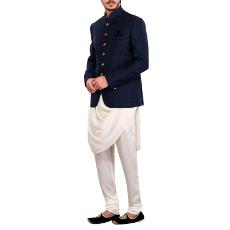 Navy Blue Jodhpuri Suit