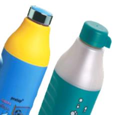 Printed Type Water Bottle