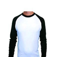 Round Neck Black And White T-Shirt