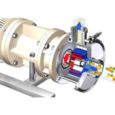 Inline High Speed Dispersing Machine