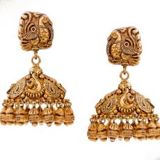 Intricately Designed Gold Earring