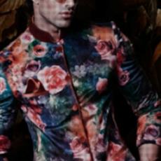 Floral Printed Blazer For Men