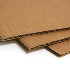 Smooth Finished Corrugated Paper Sheet