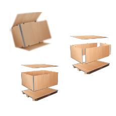 Light Weight Collapsible Plywood Box