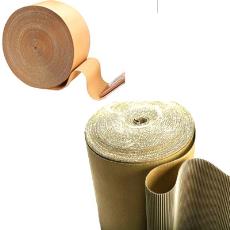 Brown Coloured Corrugated Sheet Roll