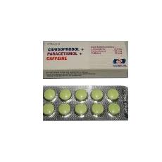 Carisolprodol Tablet With Paracetamol And Caffeine