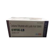 Cefixime Trihydrate With Lactic Acid Tablet