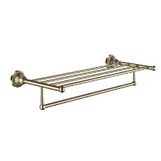 Rose Gold Metal Towel Rack