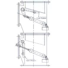 Electro Pneumatic Double Flap Valve