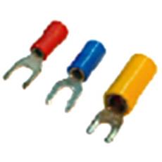 Copper Crimping Fork Terminals / Lugs [Non-Insulated And Insulated]