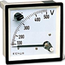 Analogue Panel Voltmeter With Built-In Selector Switch