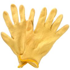 Gloves With Elasticized Cotton Pile Wrist