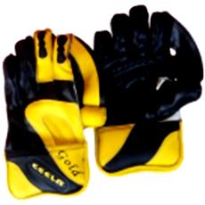 Wicket Keeping Gloves - Gold