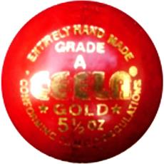 Cricket Balls - Red Ball - Gold