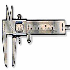 Vernier Caliper With Wheel Movement