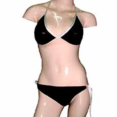 Black Color Ladies Swimming Costumes