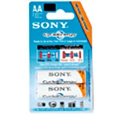 Aa Size 2-Pack Rechargeable Ni-Mh Batteries