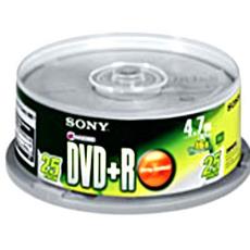 4.7Gb Capacity 25 Spindle 16X Dvd+R Disc