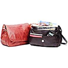 Designer Ladies Leather Bag With Multiple Compartments