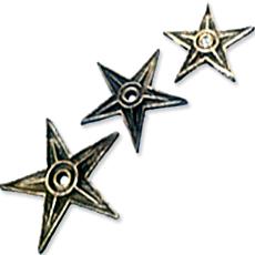 Wall Hanging With Set Of 3 Stars