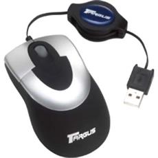 Mini Wired Optical Mouse With Retractable Usb Cord