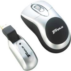 Mini Wireless Optical Mouse With 800-Dpi Resolution