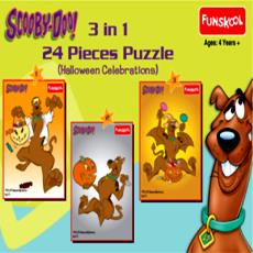 Scooby Doo 3 In 1 Puzzle