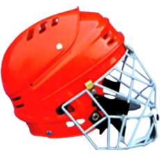 Hockey Goalie Helmet In Polypropylene Shell