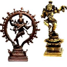 Elegant Metal Statues