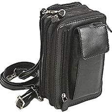 Leather Travel Pack With One Full Sized Slide Pocket