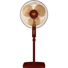 Pedestal Fans With Wooden Finished Body