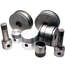 Pistons & Cylinders Developed With Cast Iron & Aluminum Alloys