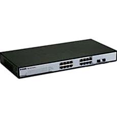 16-Port Gigabit Smart Switch With Two Mini-Gbic Combo Ports