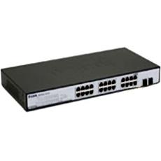 24-Port Gigabit Smart Switch With Two Mini-Gbic Combo Ports