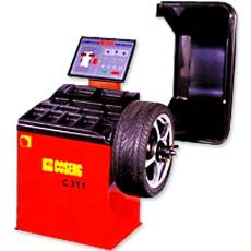 Wheel Balancer With Pneumatic Lifting Program