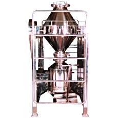 Double Cone Blender With Stainless Steel Contact Parts