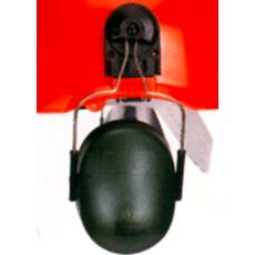 Helmet With Ear Muff Attachment