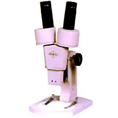 Stereo Microscope With Straight Binocular Head