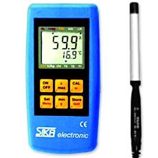 Digital Hand Held Thermohygrometer For Data-Logging