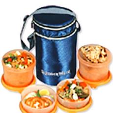 Lunch Box With 4 Tiffin